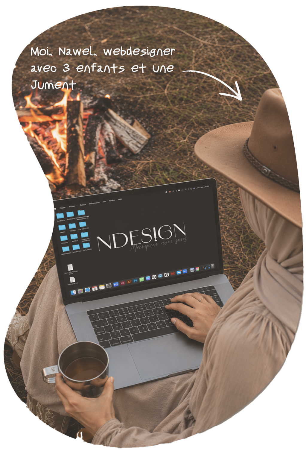 Nawel Webdesigner femme NDesign Agence site internet